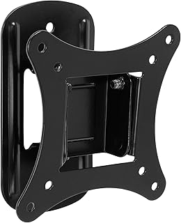 Mount-It! MI-2829 Small TV Monitor Wall Mount | RV TV Mount | Quick Release VESA Wall Mount | Fits 19 20 21 22 23 24 25 Inch Screens | 75 100 VESA Compatible | Low-Profile Slim Design | 44lb Capacity