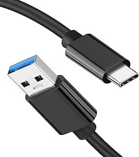 LDLrui USB C Cable-3FT, USB C to USB A 3.1 Gen 2 Cable, Type C 3A Fast Charge & 10Gbps Data Sync Cable for Android Auto, MacBook, Galaxy S22/S21/S20/10/9/8 Note20/10/9, HTC 10, Switch, and More